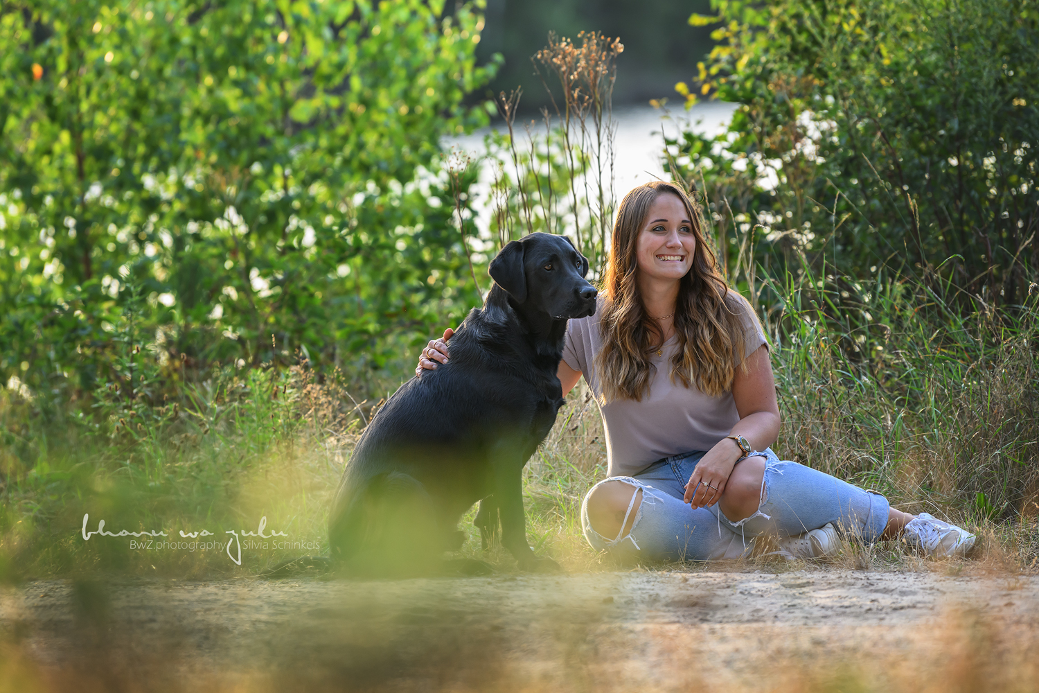 Beispielbilder Fotoshooting Hund uns sein Mensch