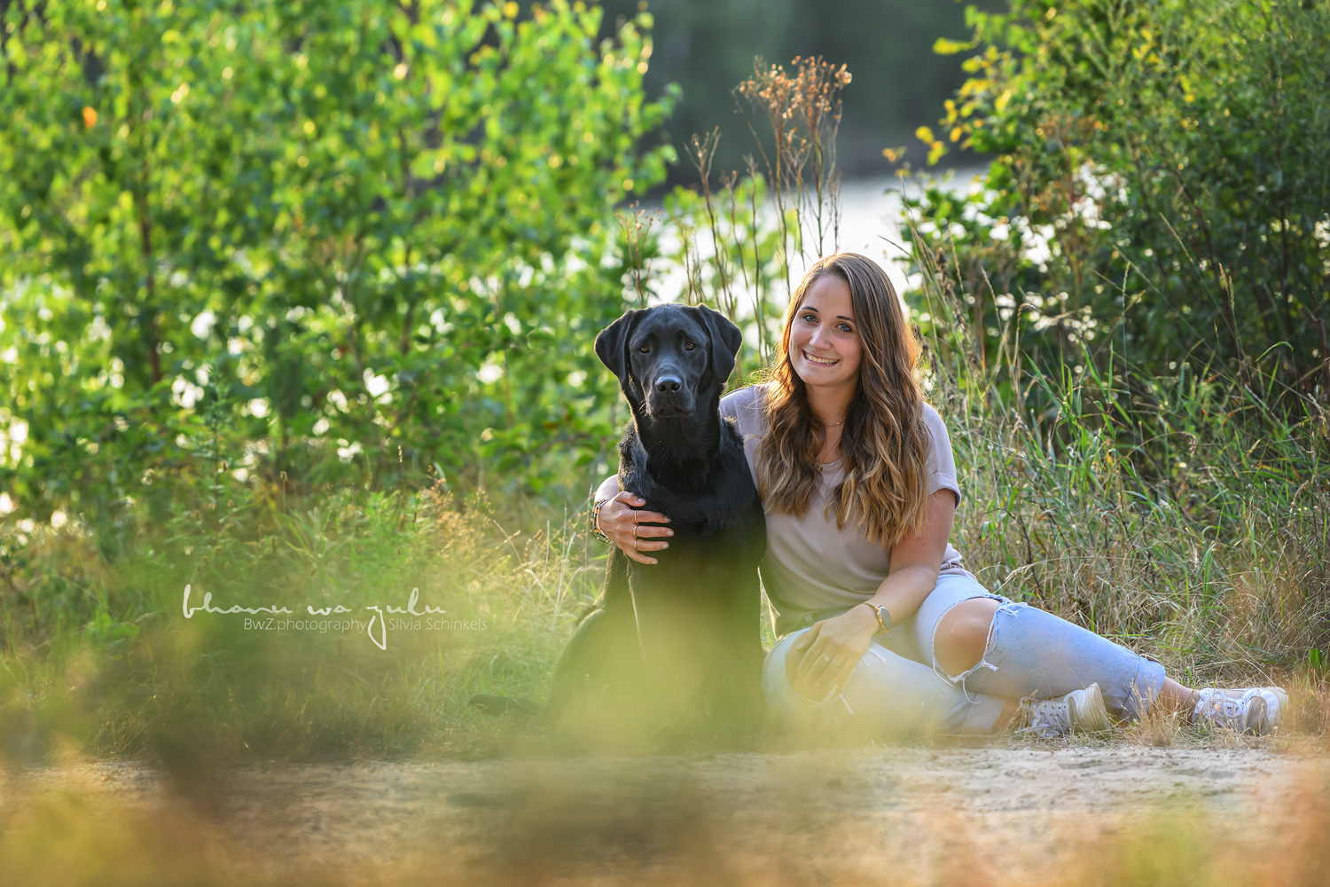 Beispielbilder Fotoshooting Hund uns sein Mensch