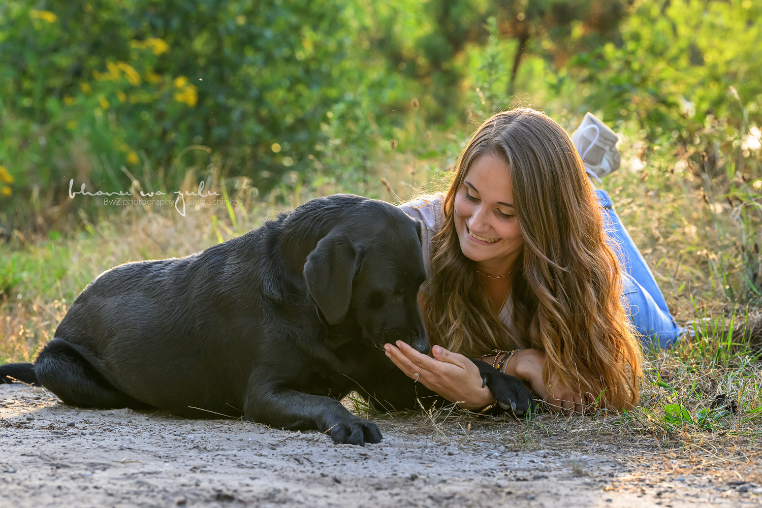 Beispielbilder Fotoshooting Hund uns sein Mensch