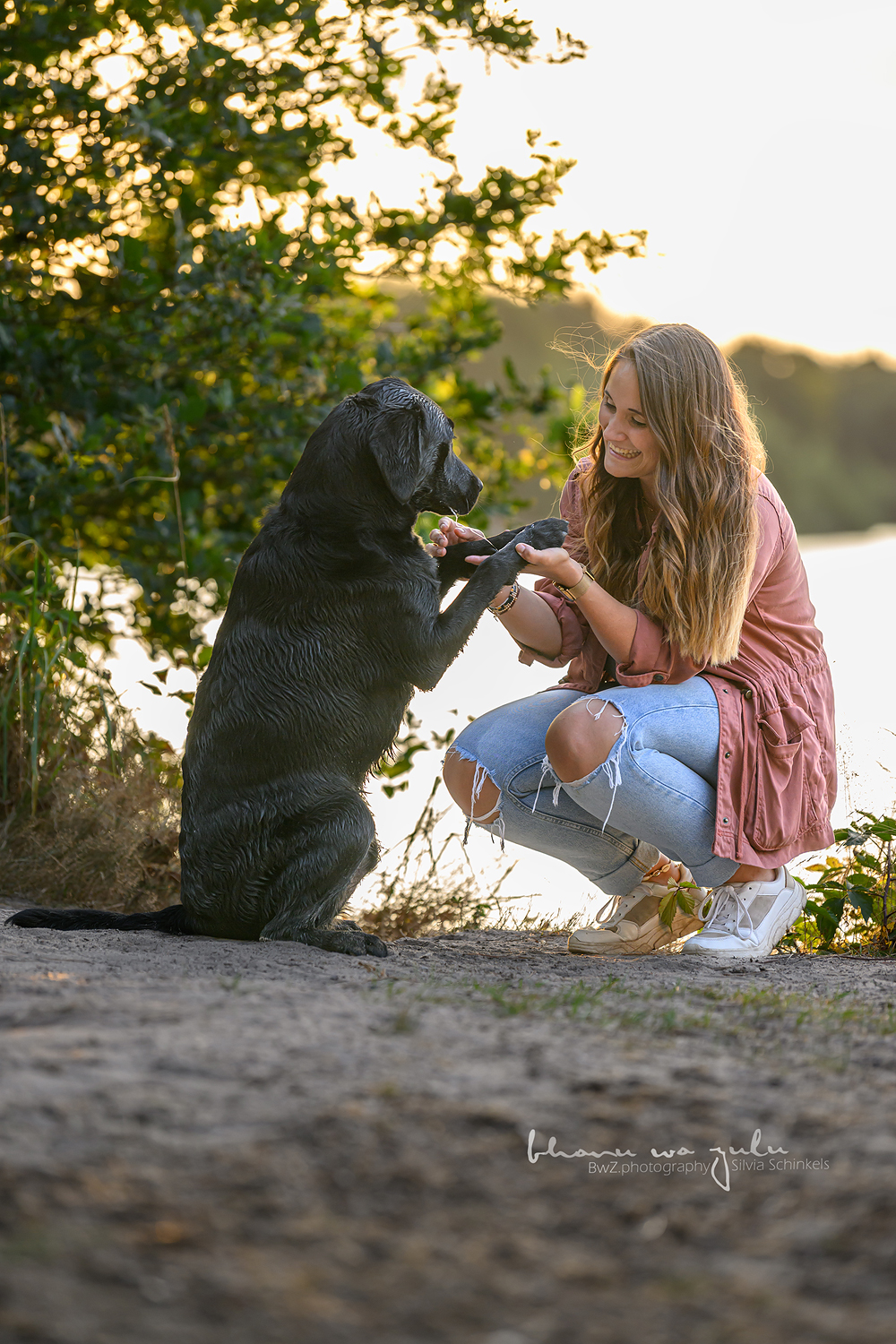 Beispielbilder Fotoshooting Hund uns sein Mensch