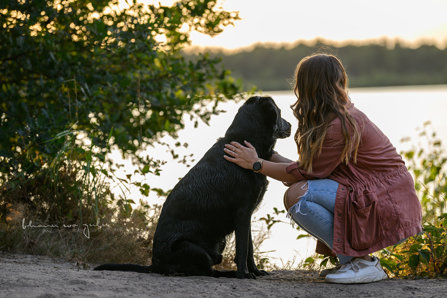 Beispielbilder Fotoshooting Hund uns sein Mensch