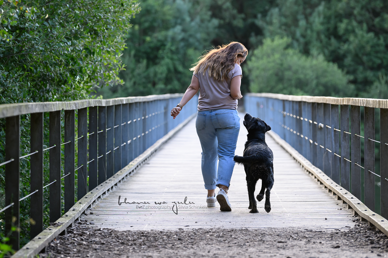 Beispielbilder Fotoshooting Hund uns sein Mensch