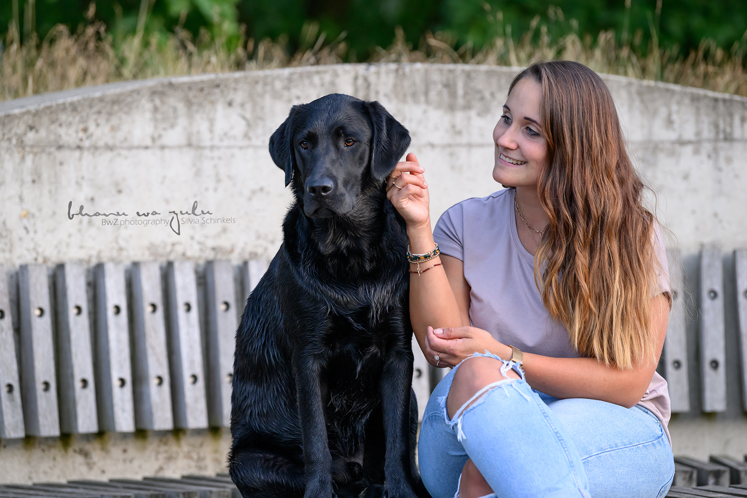 Beispielbilder Fotoshooting Hund uns sein Mensch